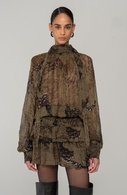 Tonchi Dress S / Jade Camo