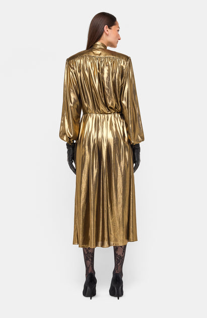 Anora Dress M / Gold