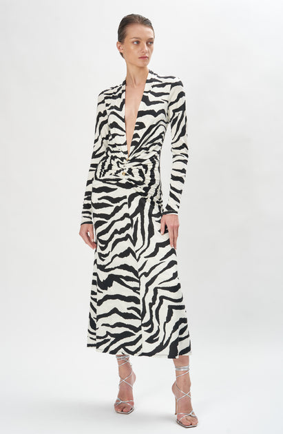 Venus Dress - Zebra