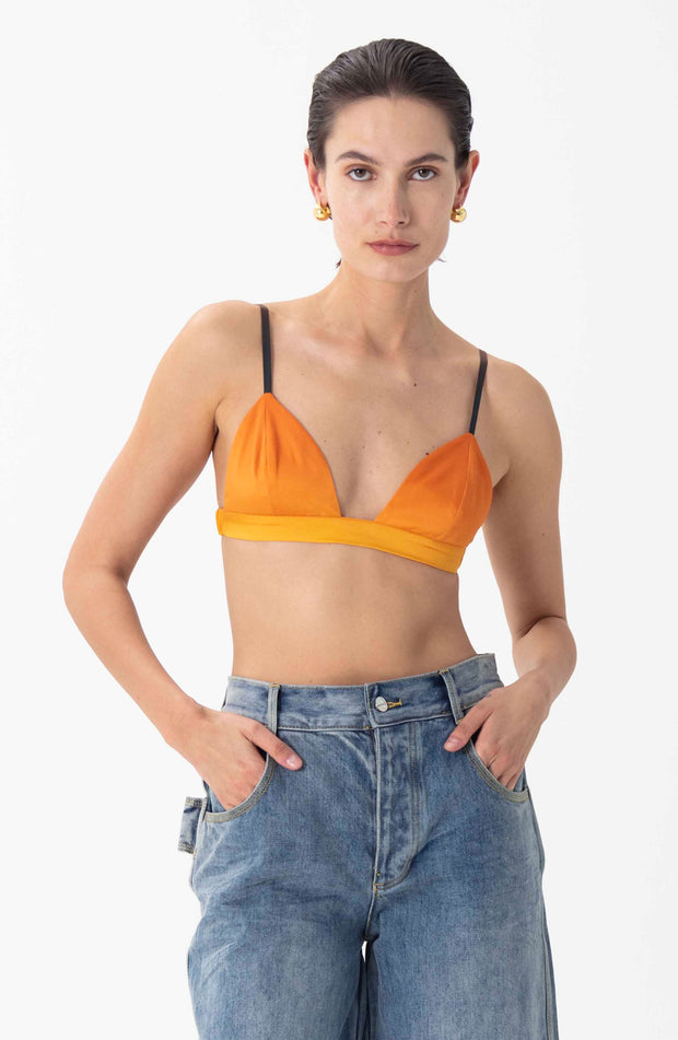 Kara Top - Ombre Orange Multi