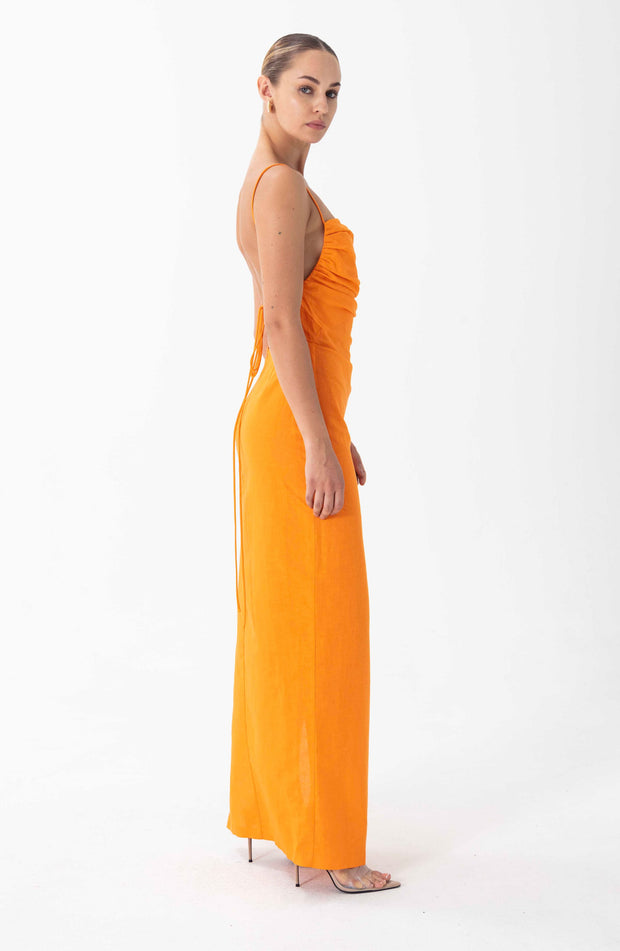 Clark Dress - Orange