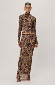 Madrid Skirt - Leopard Print