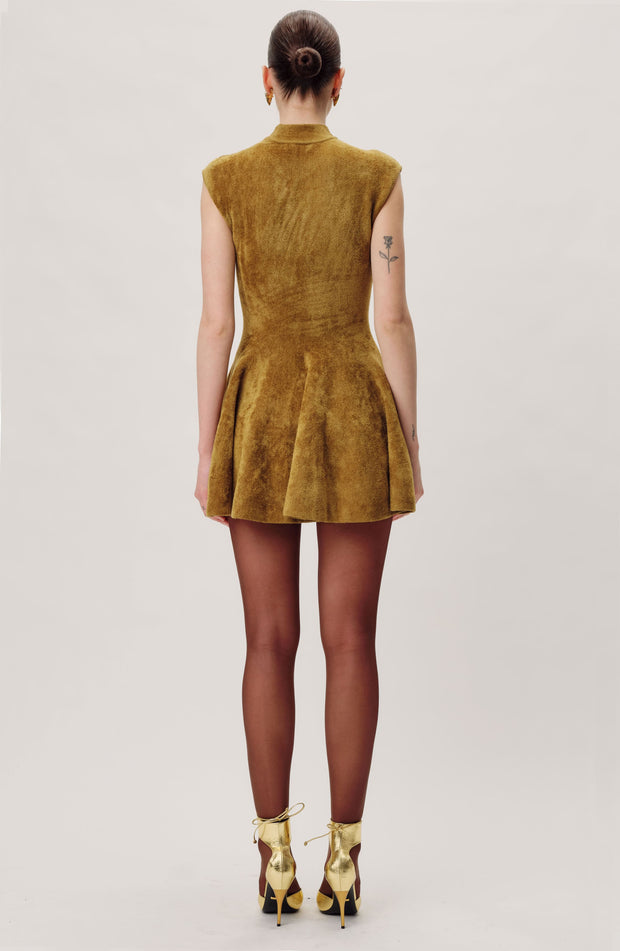 Laney Knit Dress - Moss