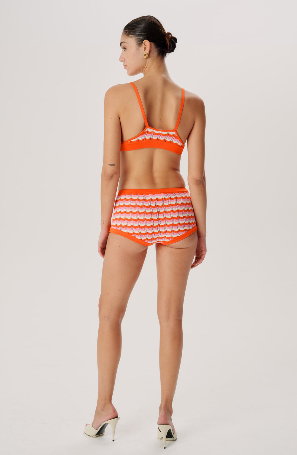 Palma Knit Short - Carnation Multi - Ronny Kobo