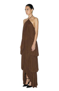 Bia Dress - Tobacco - Ronny Kobo