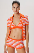 Sarda Knit Top - Carnation Multi - Ronny Kobo