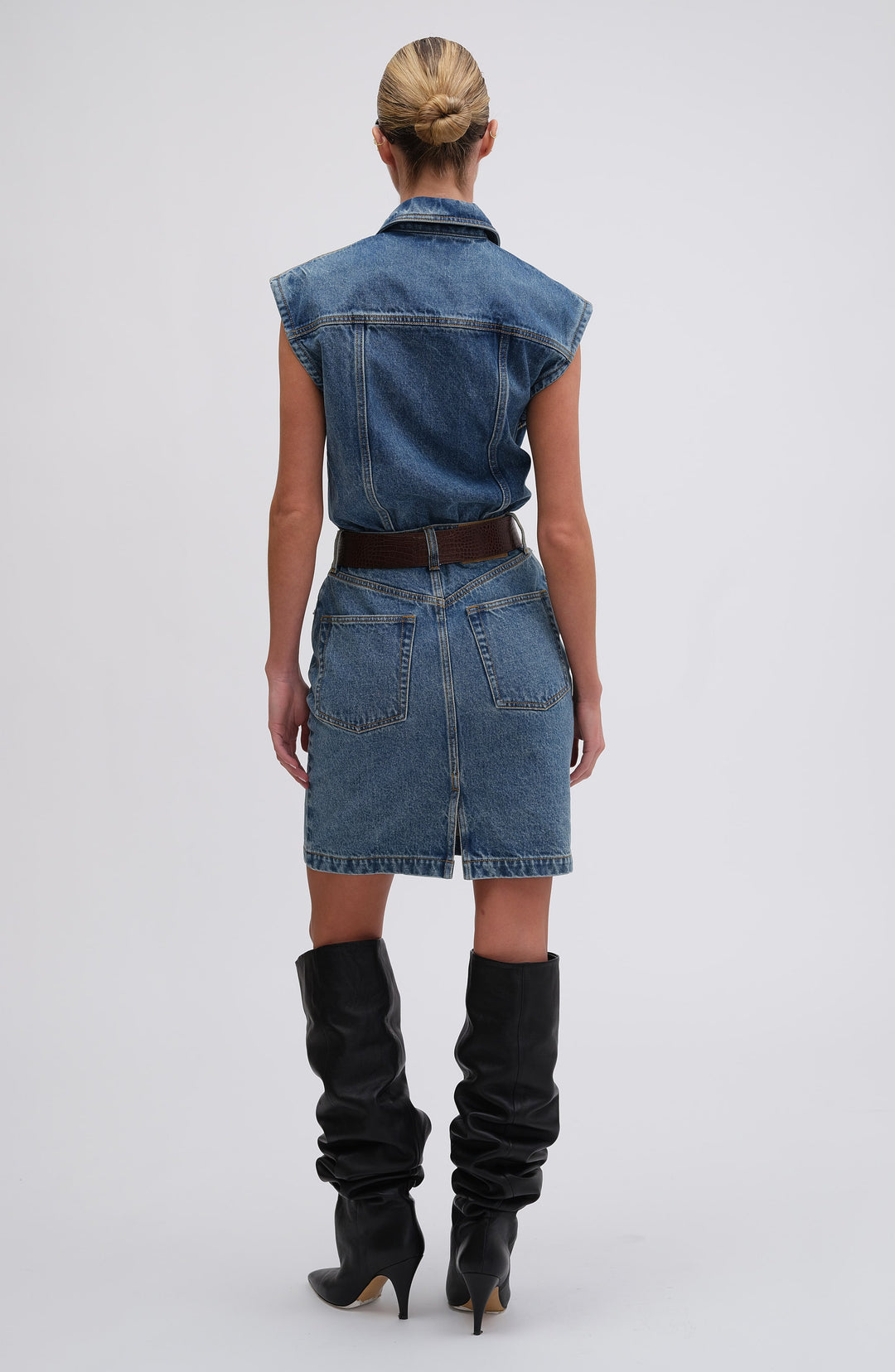 ワンピース Hannah Baisc Mini Skirt Charcoal Don't Desert Me Mini Skirt Charcoal | Parallel