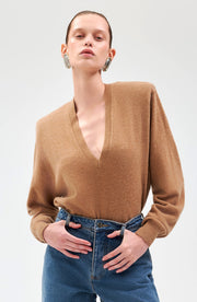 Landen Sweater - Cinnamon Heather