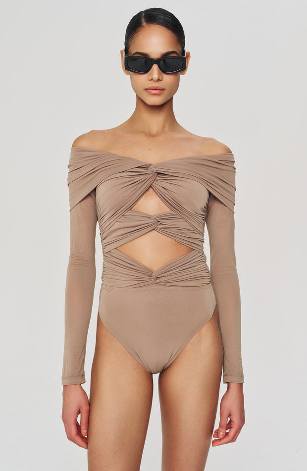 Fitz Bodysuit - Fog