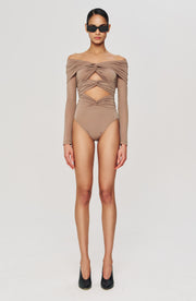 Fitz Bodysuit - Fog