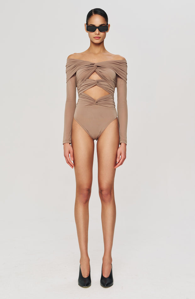 Fitz Bodysuit - Fog