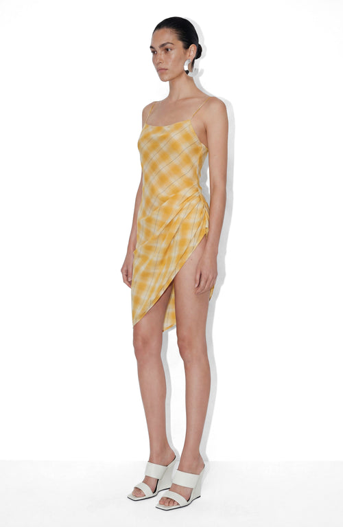 Ronny Kobo Alaina Dress in Yellow