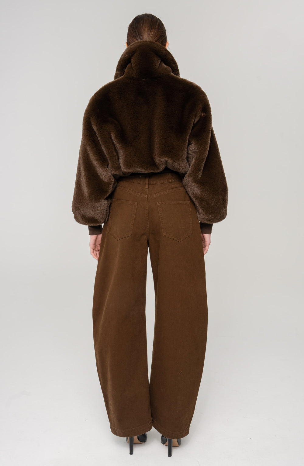 Ninon Pants - Chocolate - Ronny Kobo