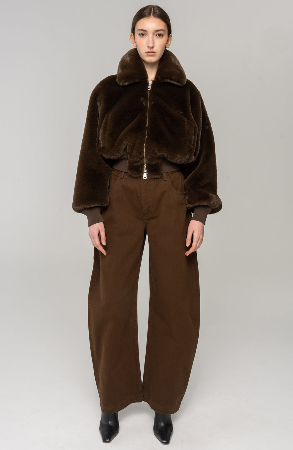 Ninon Pants - Chocolate - Ronny Kobo