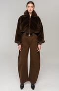 Ninon Pants - Chocolate - Ronny Kobo