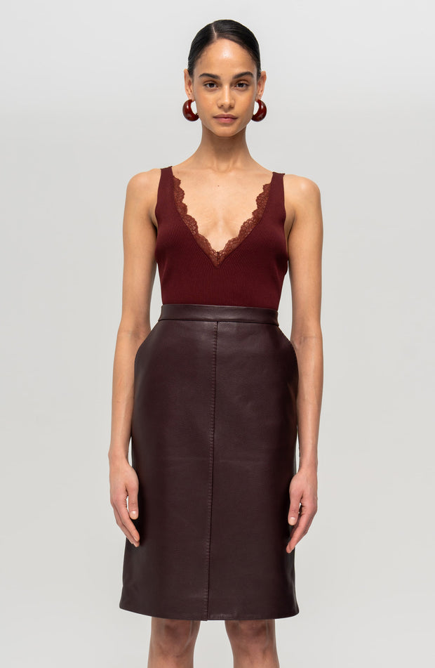 Dorian Skirt - Brown