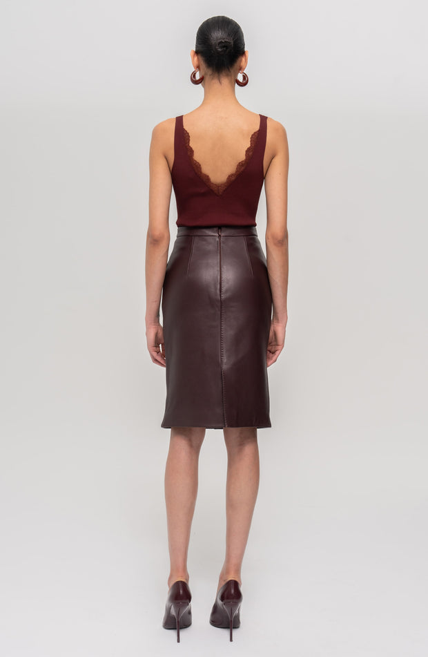 Dorian Skirt - Brown
