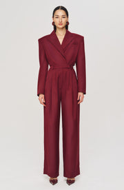 Michelle Jumpsuit - Burgundy