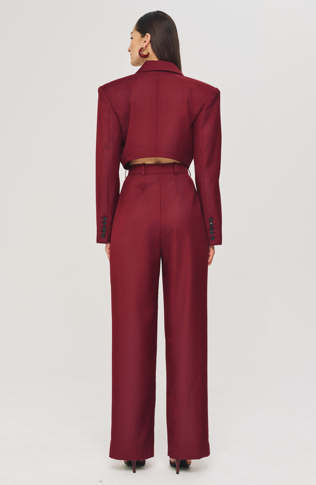 Michelle Jumpsuit - Burgundy