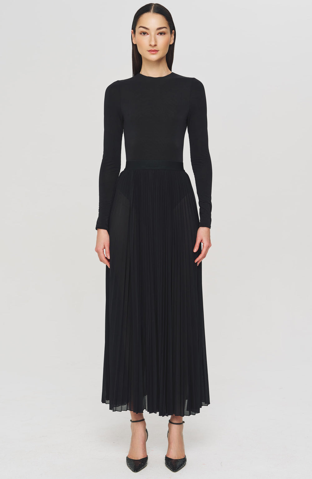 Mist Skirt - Black - Ronny Kobo