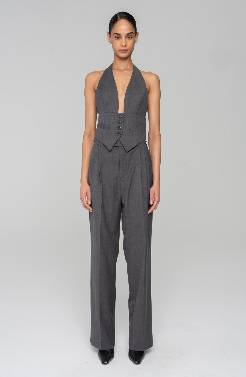 Soprano Pants - Dark Grey - Ronny Kobo