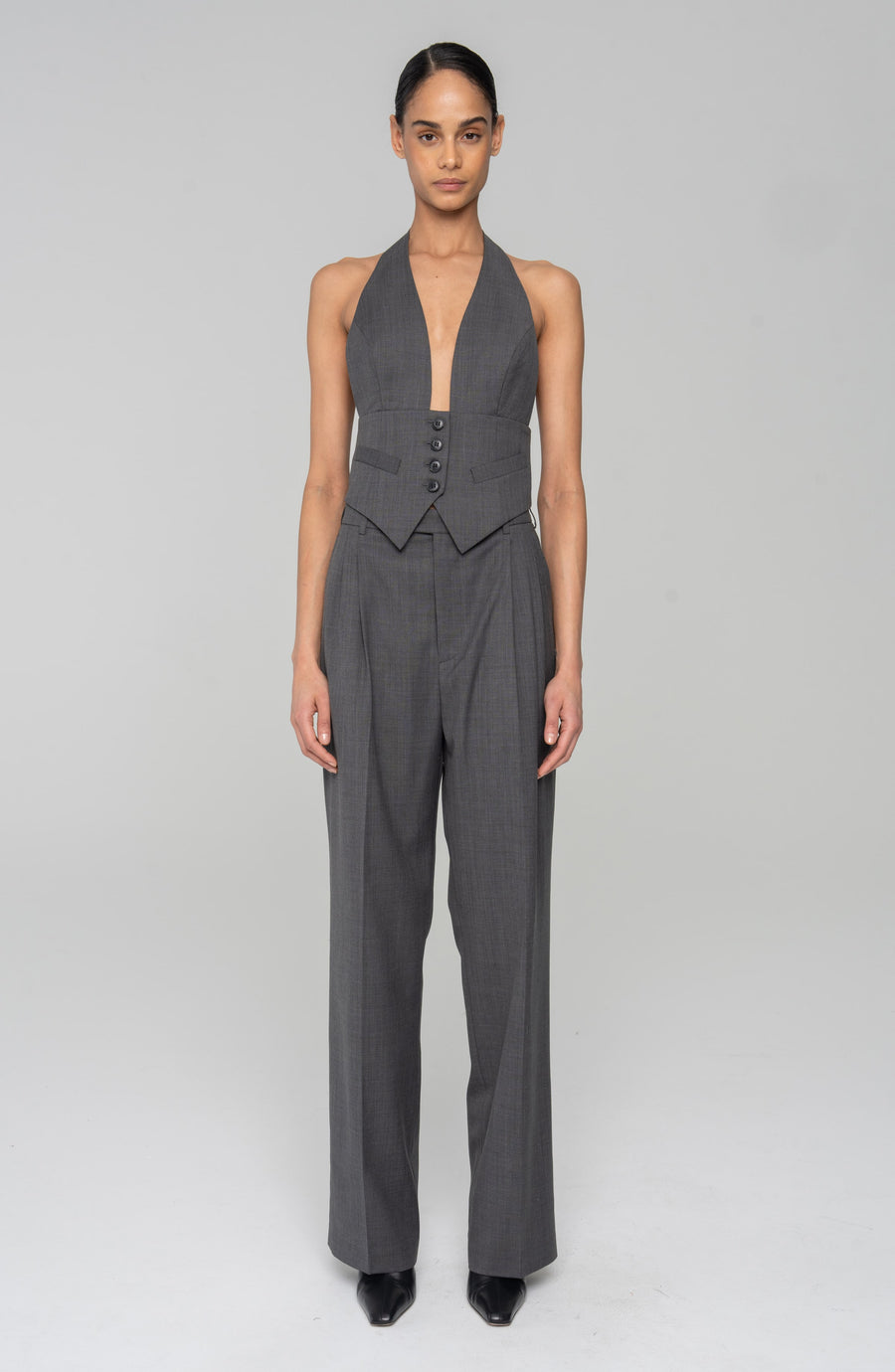 Soprano Pants - Dark Grey - Ronny Kobo