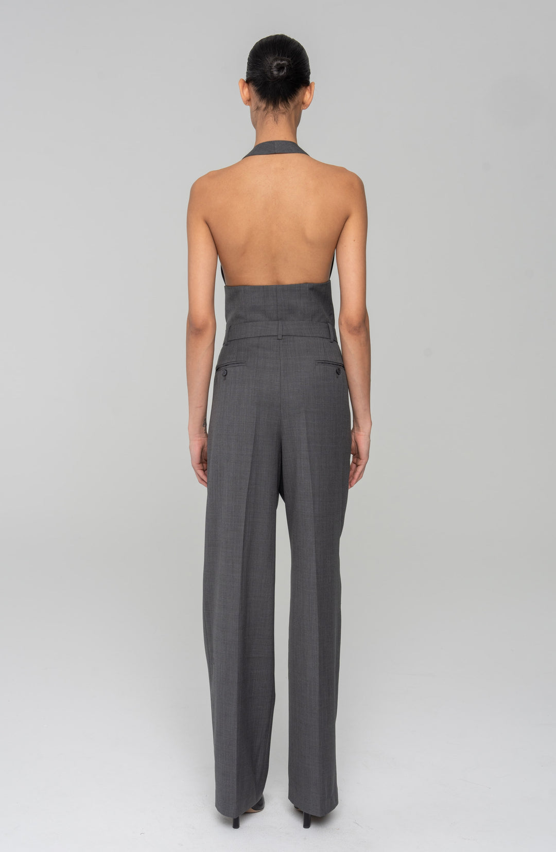 スーツ SAMUEL GUI YANG LEE TROUSER DOVE GREY Soprano Pants - Dark Grey – Ronny Kobo