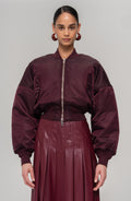 Elodie Jacket - Cabernet - Ronny Kobo