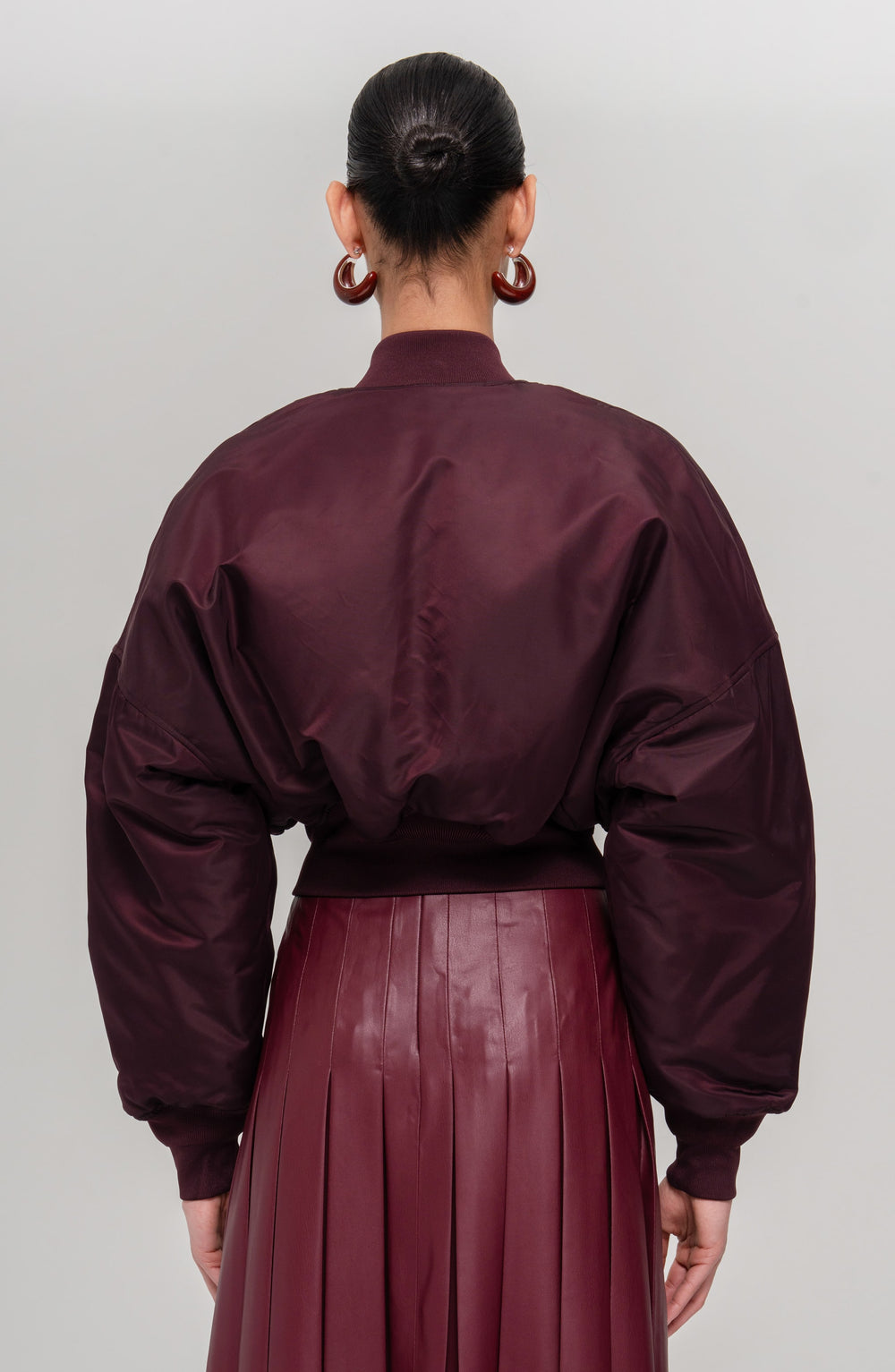 Elodie Jacket - Cabernet - Ronny Kobo