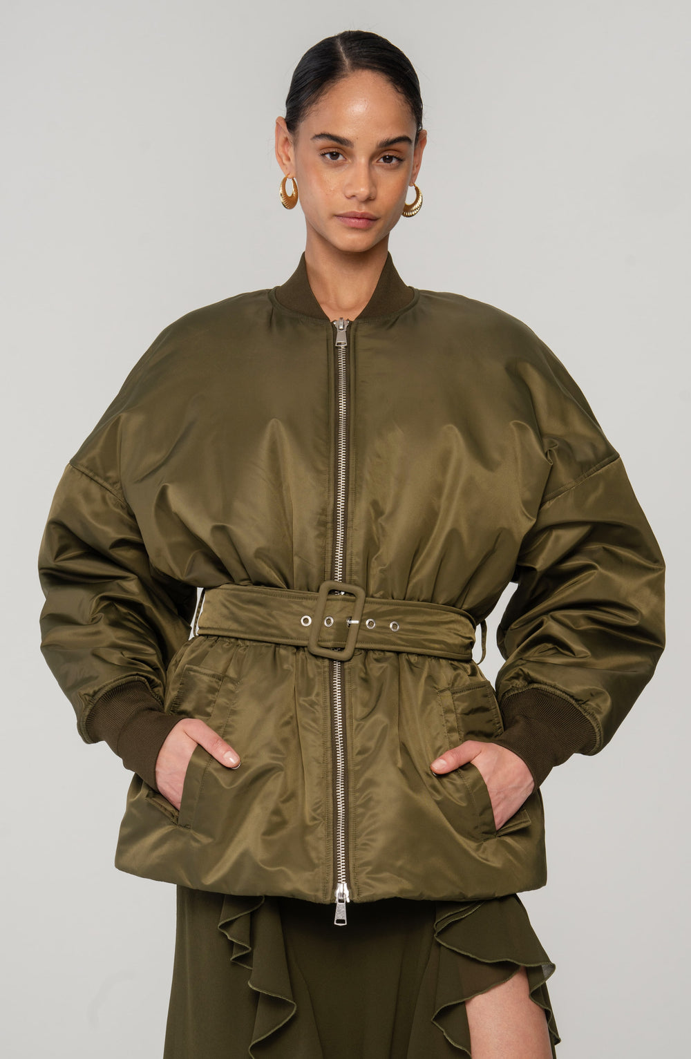 Norell Jacket - Surplus Green - Ronny Kobo
