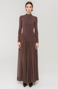 Speck Knit Dress - Chicory - Ronny Kobo