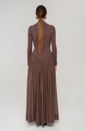 Speck Knit Dress - Chicory - Ronny Kobo