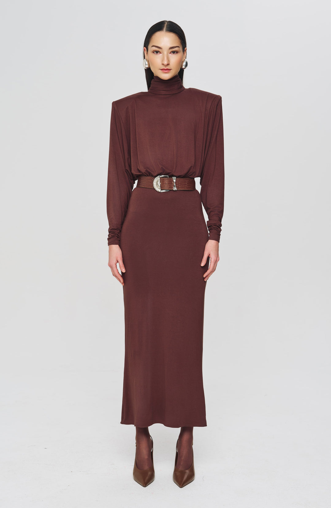 ◆VALLUAT◆ Ronnie mini walletChoco Brown isbn-6 Valeria Dress – Ronny Kobo
