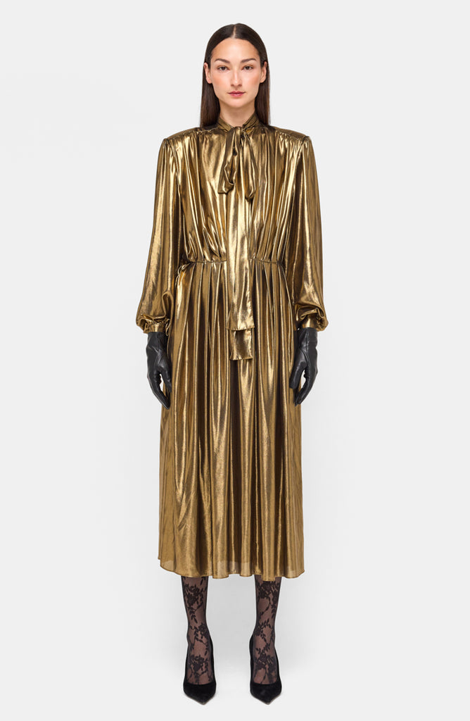 Anora Dress M / Gold