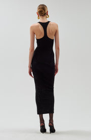 Agathe Knit Dress - Black