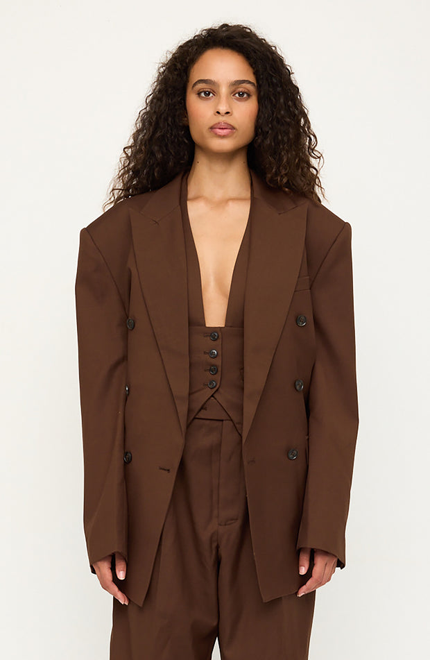 Alesis Vest - Chocolate Brown – Ronny Kobo