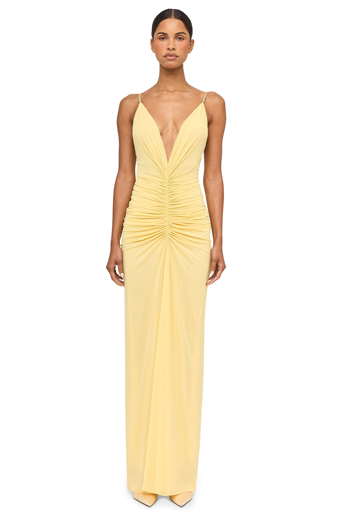 Anya Dress L / Banana