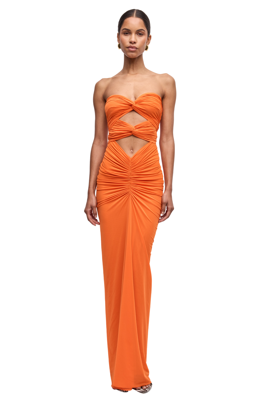 Ronny Kobo Be Dress in Orange