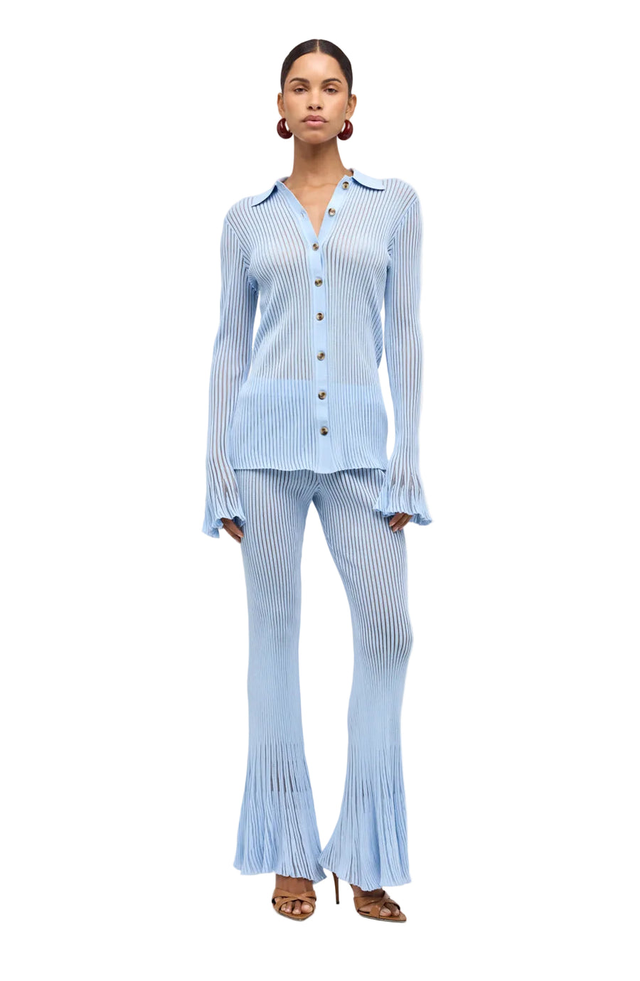Dallas Knit Pants Front View