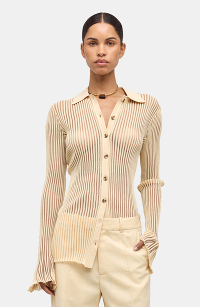 Denzel Cardigan Front View