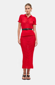 Domani Knit Skirt Front View