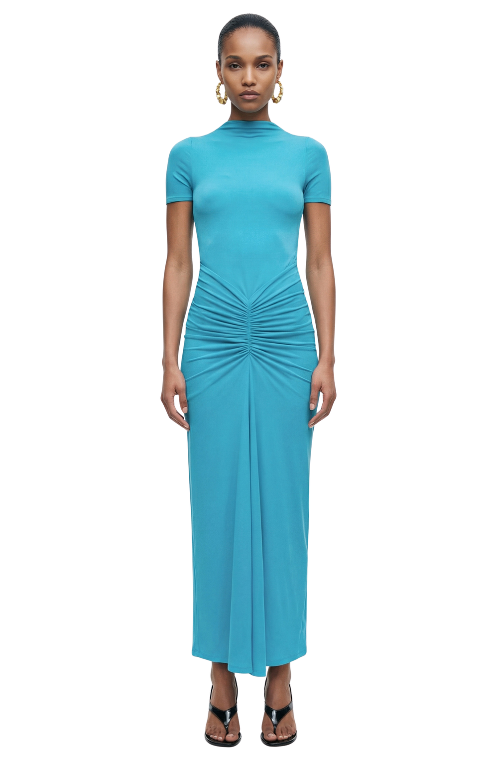 Ronny Kobo Enid Dress in Blue