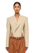 Florina Bodysuit - Tan - Ronny Kobo