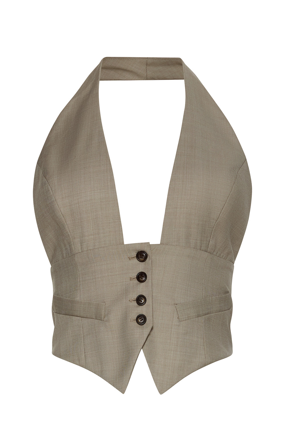 Alesis Vest - Taupe - Ronny Kobo