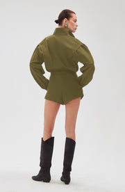 Nabil Romper - Military Green