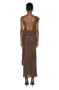 Olivialle Dress - Brown Flannel - Ronny Kobo