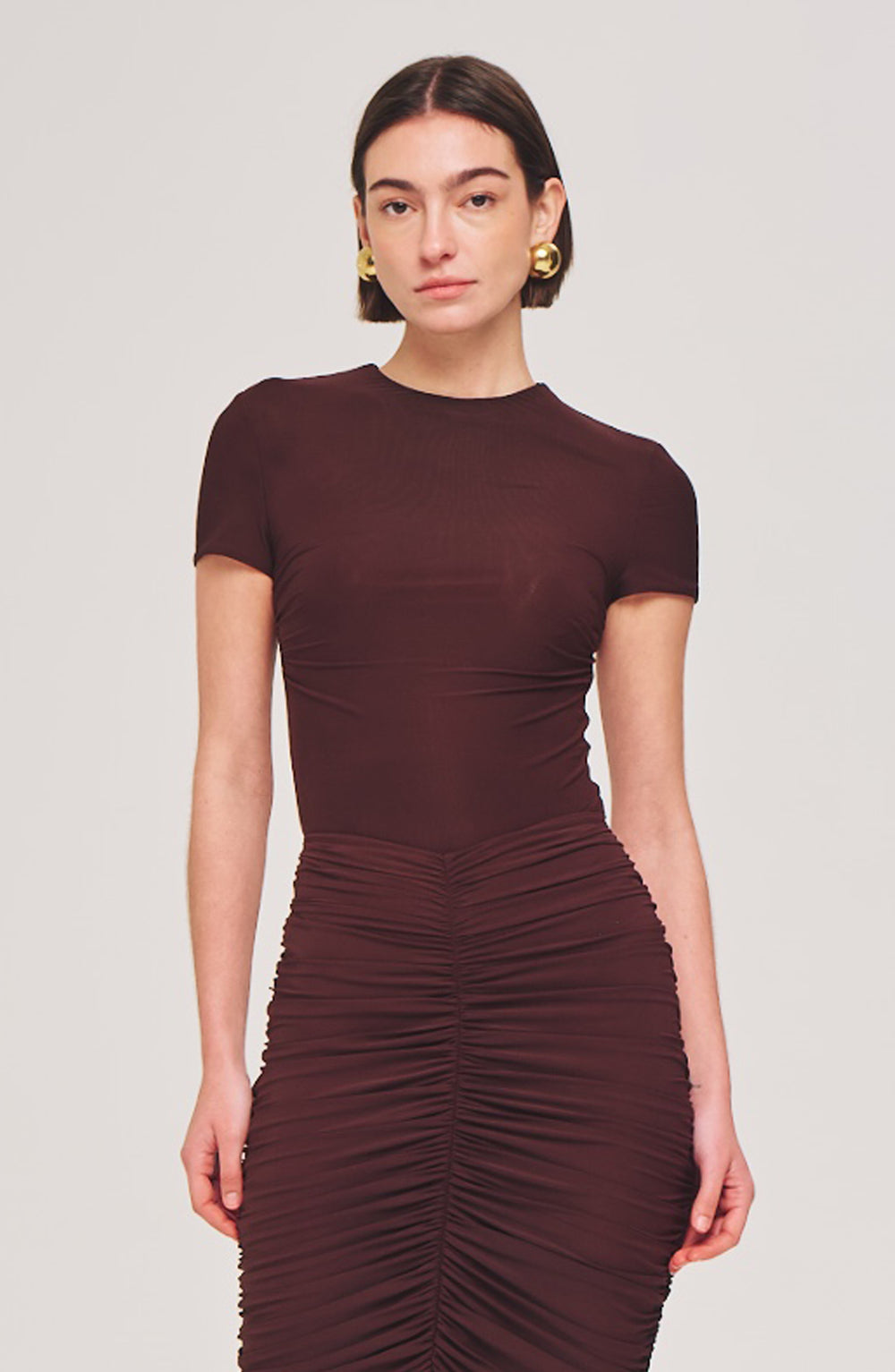 Rae Bodysuit - Espresso - Ronny Kobo