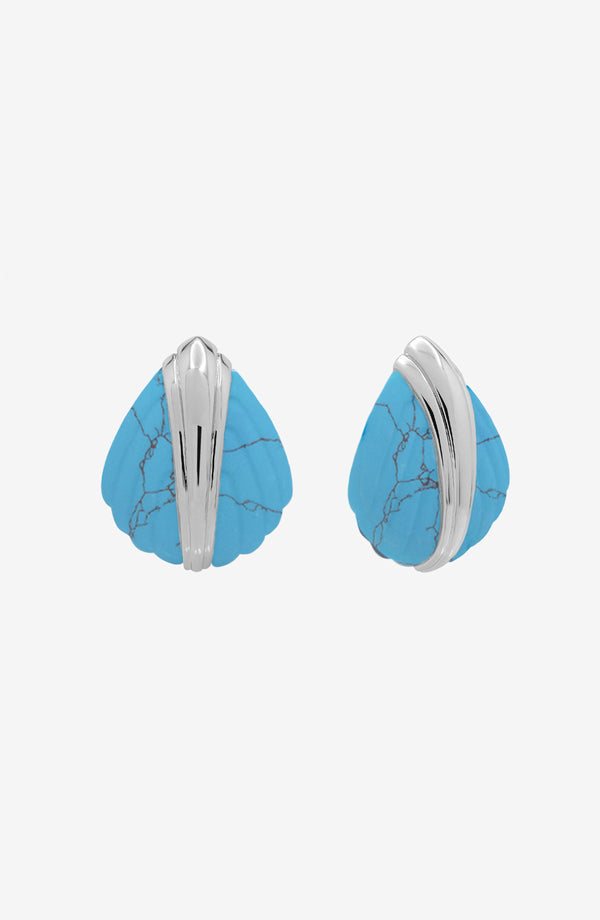 Aster Earrings Front View
