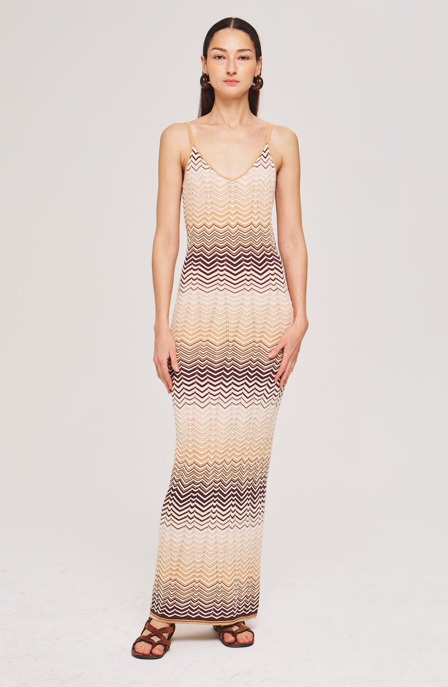 Vuolo Knit Dress Front View