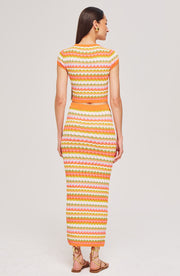 Wilkins Knit Skirt Back View